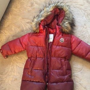Moncler snowsuit - baby 6-12M - Imitation